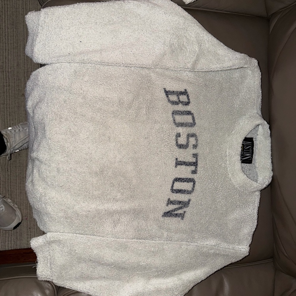 Boston White Sweater
